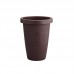 Vaso plastico grego redondo cafe 5L - Plasmont - 21x27x21cm 