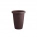 Vaso plastico grego redondo cafe 7,5L - Plasmont - 24x31x24cm 