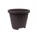 VASO PLAST REDONDO M 5L CAFE P*0