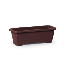 94809 - Vaso plastico retangular cafe GG 17,5L - Plasmont - 58x23x20cm