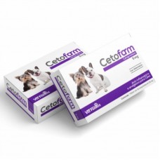 94839 - Anti-inflamatorio cetofarm 5mg 10 comprimidos - Vet Farmos - cães acima de 12 meses