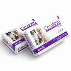 94840 - Anti-inflamatorio cetofarm 20mg 10 comprimidos - Vet Farmos - cães acima de 12 meses
