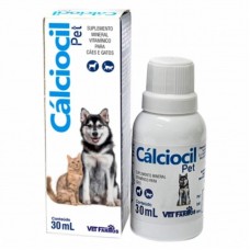 94849 - Suplemento vitaminico calciocil pet 30ml - Vet Farmos - para cães e gatos