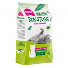 94943 - Areia higienica de mandioca bionature 4kg - Wise Cat