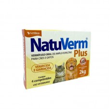 95213 - VERMIFUGO NATU VERM PLUS 132MG P*0