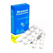 95248 - Anti-inflamatorio dexavet com 20 comprimidos - Bravet Pet