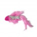 BRINQ PELUCIA PEIXE C/PLUMA ROSA P*0