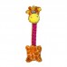 BRINQ PELUCIA GIRAFA C/CORDA P*0