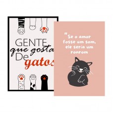 97417 - QUADRO DECORATIVO GATO P*0