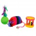 KIT BRINQ RATO C/BOLA+PENA+SINO P*0