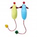 BRINQ C/ 2 RATOS COLOR C/ CATNIP 9CM P*0