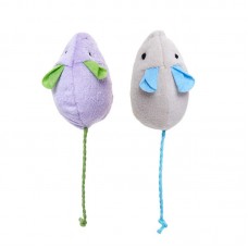 97601 - BRINQ C/ 2 RATOS COLOR C/ CATNIP 7,5CM P*0