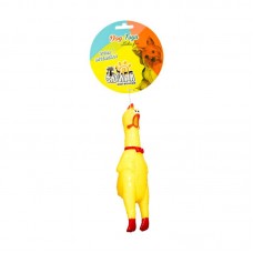 97661 - BRINQ VINIL GALINHA SONORA P 15CM P*0