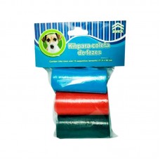 97675 - REFIL PLAST CATA CACA 3 ROLOS/15 SACOS P*0