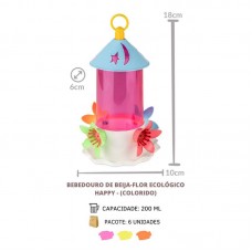 97683 - BEBED PLAST BEIJA-FLOR S/POLEIRO PC/6 P*0