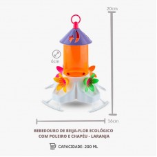 97691 - BEBED PLAST BEIJA-FLOR C/POLEIRO LA P*0