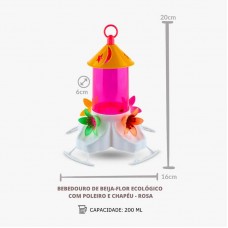 97693 - BEBED PLAST BEIJA-FLOR C/POLEIRO RS P*0