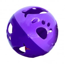 97729 - BOLA PLAST C/GUIZO LILA P*0