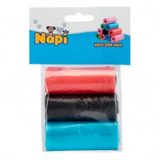 97740 - REFIL PLAST CATA CACA 3 ROLOS/15 SACOS P*0