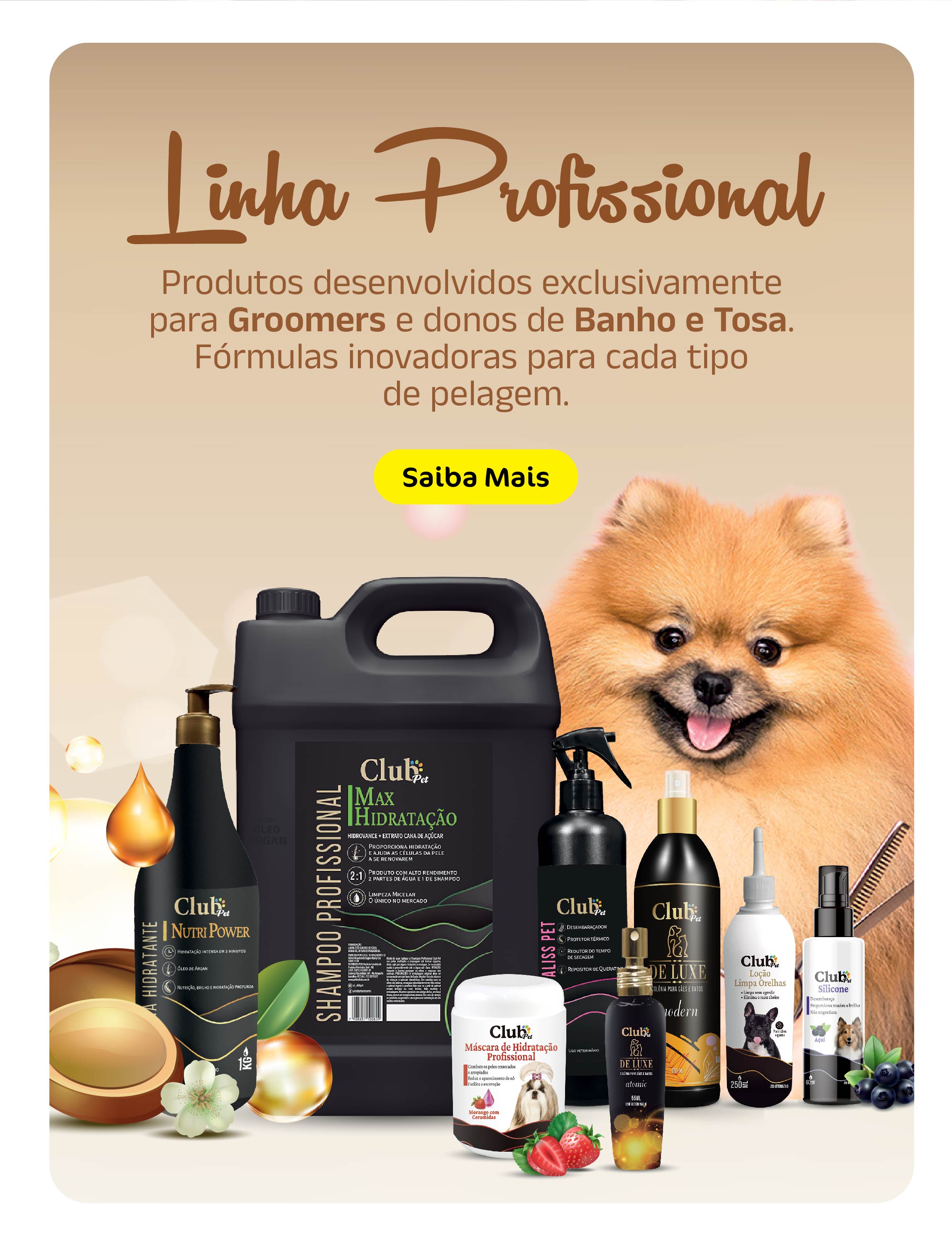 Produtos Linha Profissional